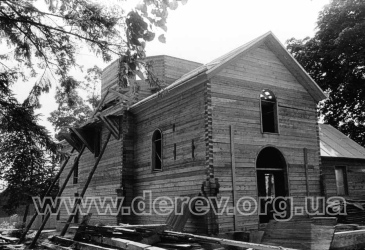 View from north (Mykola Zharkikh's archive, negatives collection,  578-20. 16.08.1989)